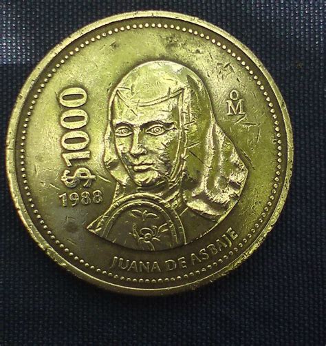 moneda de 1000 pesos mexicanos